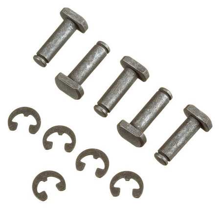 Wheel Pin and Clip Set, 5-Pack, Steel, 3/4" Length for Tubing Pipe Cutters