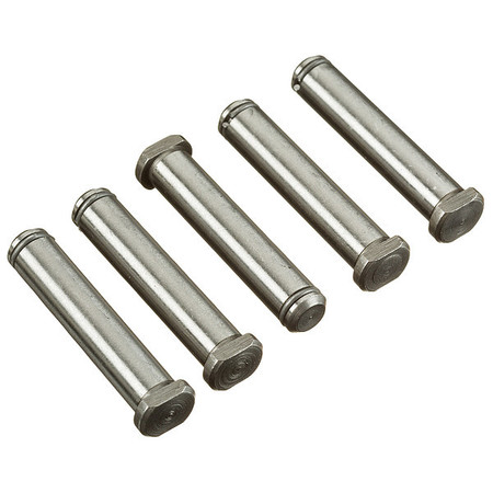 Steel Wheel Pin & Clip Set, 5-Pack, Fits Models 32830, 32840, 32880, 3/4 in Length