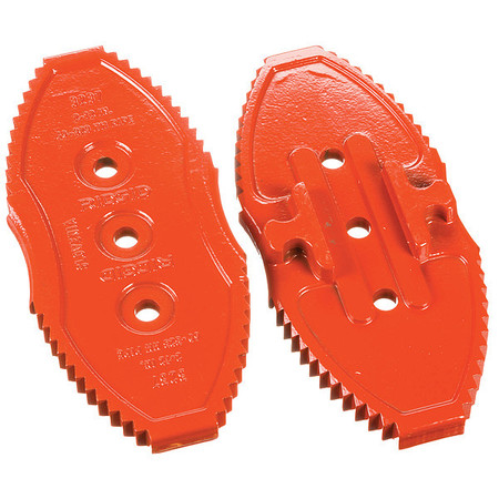 Serrated Steel Jaws Set for 64" Wrench, Compatible with 3237 Tong Model