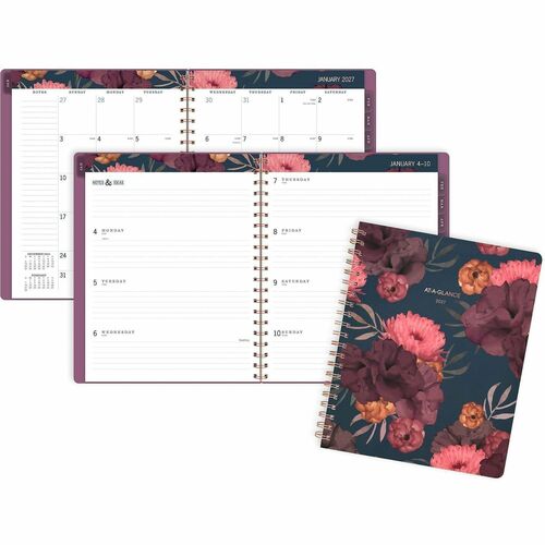 Planner, Dark Romance, Weekly/Monthly, Jan-Jan, 8-1/2" x 11", Michigan