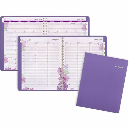 Prof Monthly Planner, 2 Pages Per Week, 13 Month Jan-Jan, Multi