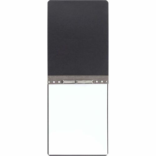Reinforced Report Cover, 3" Cap, 4-1/4" C-C, 8-1/2"x11", Black