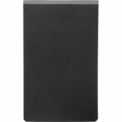 Reinforced Report Cover, 2" Cap, 2-3/4" C-C, 8-1/2"x14", Black
