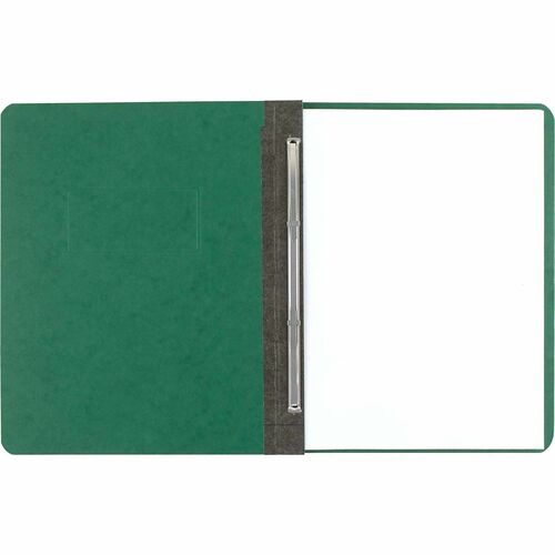 Report Cover, 3" Cap, 8-1/2" Center-Center, 11" x 8-1/2", Dark Green