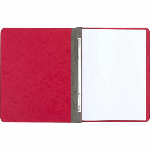 Report Cover, 3" Cap, 8-1/2" Center-Center, 11" x 8-1/2", Extra Red