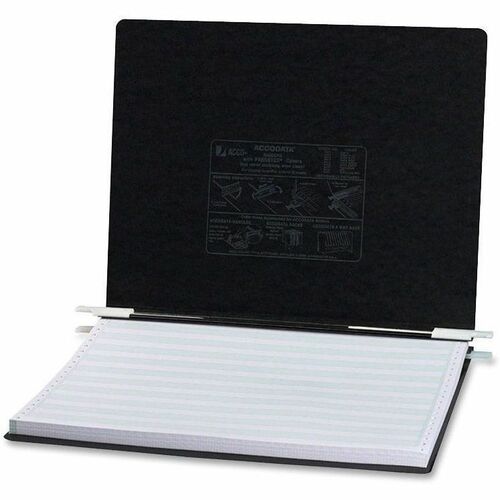 Data Binder, For Unburst Sheets, 6" Cap, 14-7/8"x11", Black