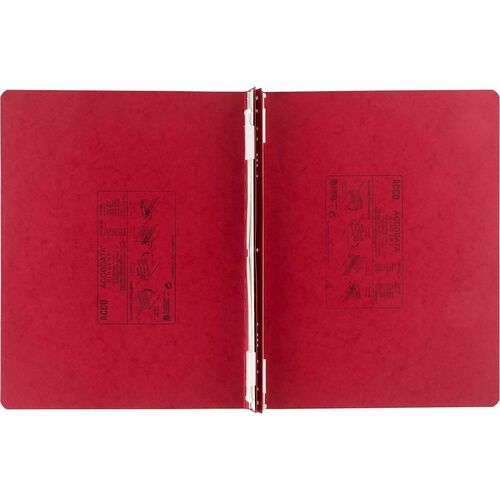 Data Binder, For Unburst Sheets, 6" Cap, 14-7/8"x11", Executive Red