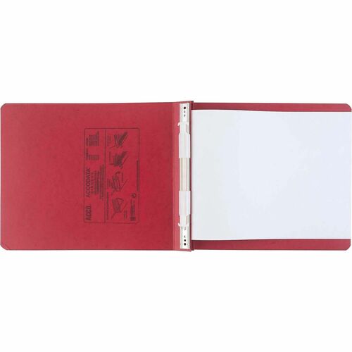 Data Processing Binder, 6" Cap, 9-1/2" x 11", Executive Red