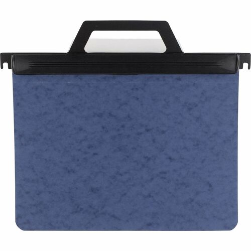 Expandable Binder, Pressboard Cover, 6" Cap, 8-1/2" x 11", Blue
