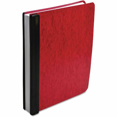 Expandable Binder, Pressboard Cover, 6" Cap, 8-1/2" x 11", Red