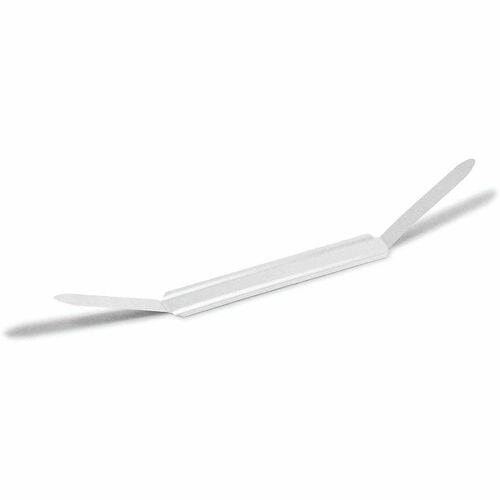 Fastener Base, 2-3/4" C-C Prongs, 1" Capacity, Silver 100/BX