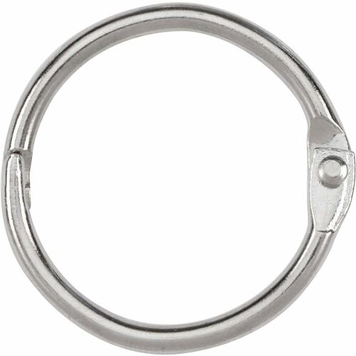 Ring Binder, Loose-Leaf, 1", Silver 100/BX