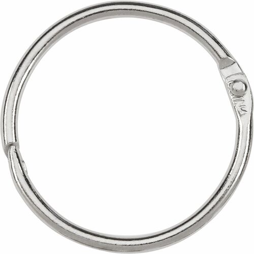 Ring Binder, Loose-Leaf, 1-1/2", Silver 100/BX