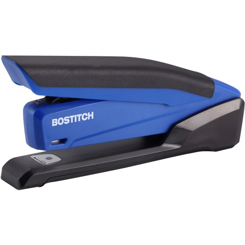 Desktop Stapler, 20 Sheet/210 Capacity, Rubber Handle, Translucent Be