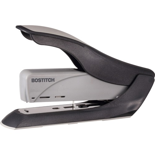 High Capacity Stapler, 60 Sheet Capacity, 2-3/5" Throat, Black/Gray
