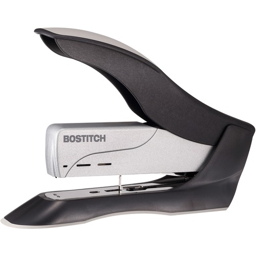 Heavy-Duty Stapler, 100 Sheet Capacity, 2-5/8" Throat, Black/SR
