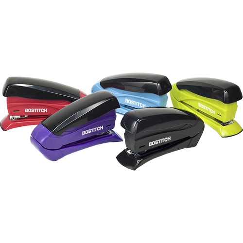 Compact Stapler, 15 Sheet Capacity, 105 Strip, Assorted