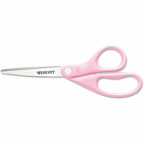 Scissors, All-Purpose, BCA, Straight, 8", Stst/Pink
