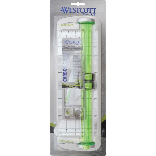 Personal Trimmer, 6-9/10"Wx19-2/5"Lx1-3/5"H, White/Green