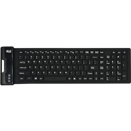 Kboard, Antimicrobial, Flexible, Black