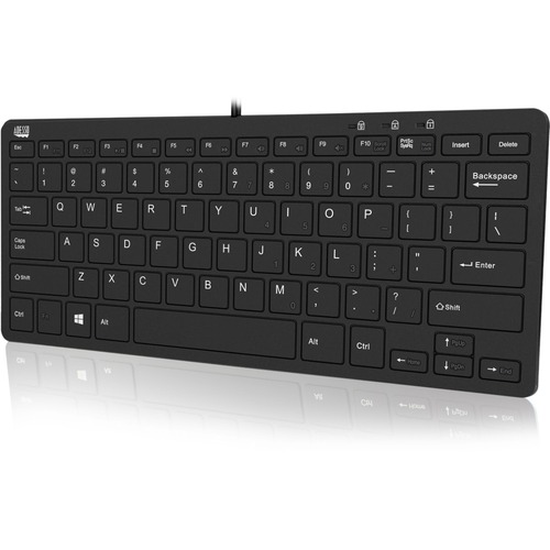 Kboard, Wired, Mini, USB, Black