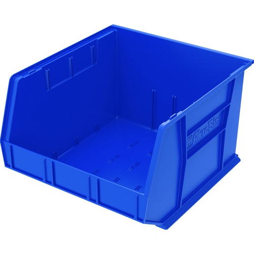 Bins, Unbreakable/Waterproof, 16-1/2" x 18" x 11", Blue