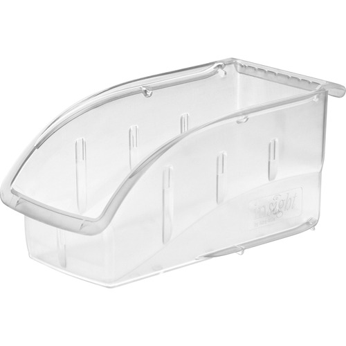 Supply Bin, 5-1/2" x 10-7/8" x 5-1/4", Clear