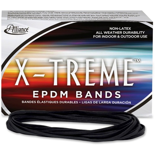 Rubber Bands, For Files, 7" x 1/8", Black 200/BX