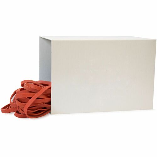 Rubber Bands, Heavy-Duty, For 33" Gal Cans, Large, 12 Inch, Red 50/BX