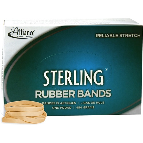 Rubber Bands, No.62, 2.5"x1/4", CPE 600/BX