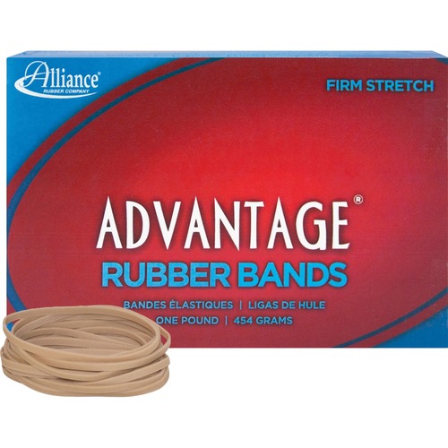 Rubber Bands, Size 33, 1 lb., 3-1/2" x 1/8", Natural 600/BX