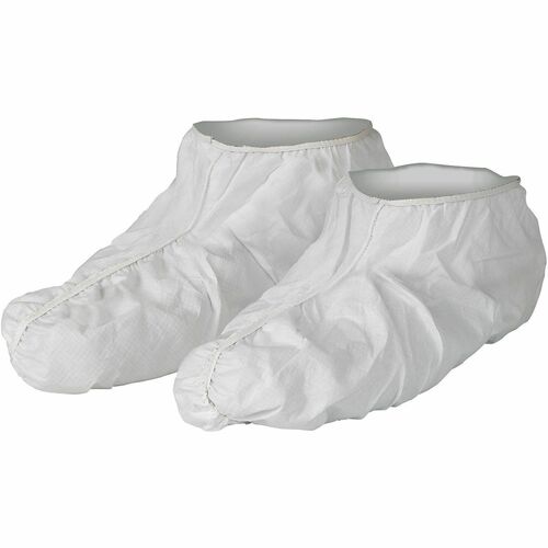 150 Shoe Covers, Elastic, Universal, 7" Height, White 2/CT