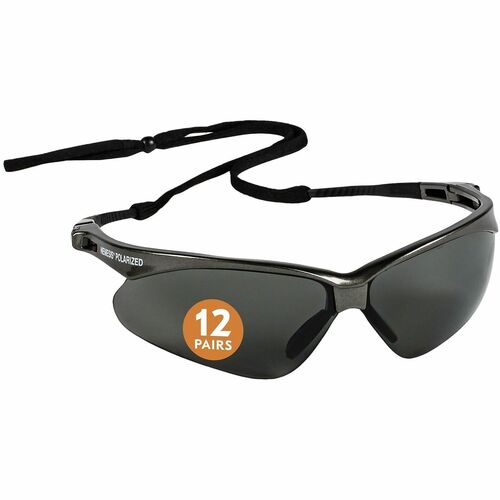 Glasses, Safety, UV Protection, Polarized, GM Frame/Smoke Lens