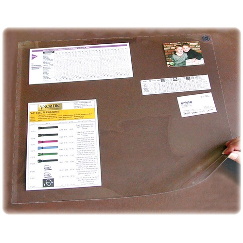 Desk Protector, 25" x 40", Clear