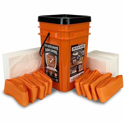 Flood Control Kits, Water Dams/Mats, Drip Mats, Orange 40/CT