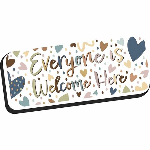 Eraser, For Whiteboard, Magnetic, Welcome, 2"x5", AST