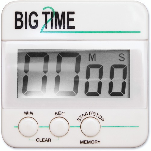 Magnetic Digital Timer, Black/White