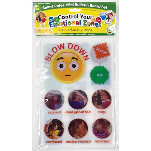Bulletin Board Set, Mini, Emotional Zone, 45-Piece Set