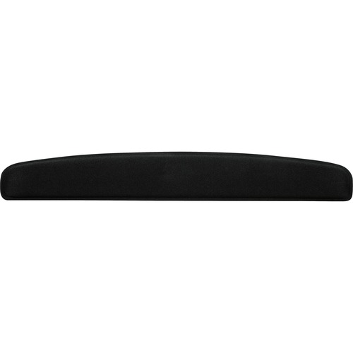 Mousepad, with Wrist Rest, Memory Foam, 18" x 2.75" x 1", Black