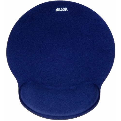 Mouse Pad, With Wrist Rest, Memory Foam, Blue