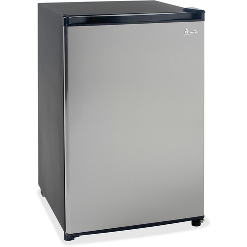 Refrigerator, 4.4 Cubic Feet Cap, Energy Star Compliant, Stainless Steel