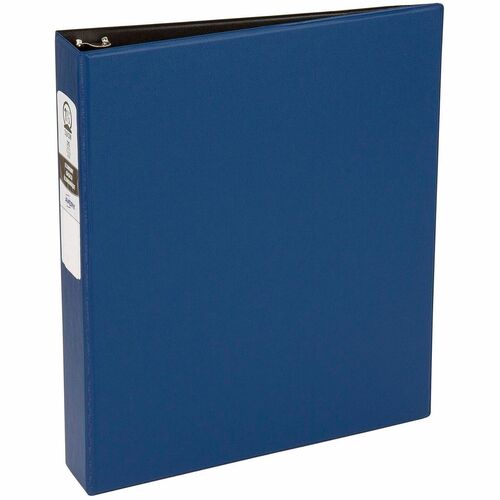 Economy Binder, Round Ring, 1-1/2" Cap, 8-1/2" x 11", Blue