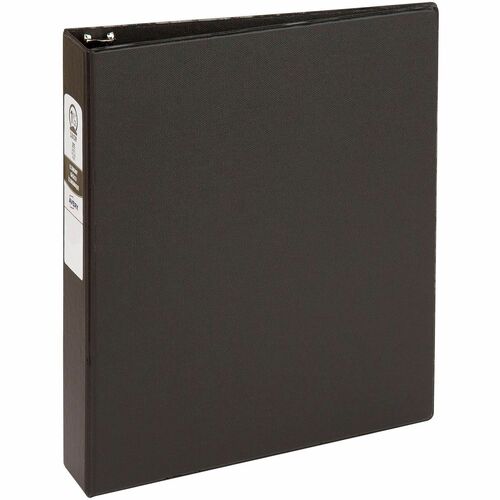 Economy Ring Binder, 1-1/2" Capacity, 8-1/2"x11", Black