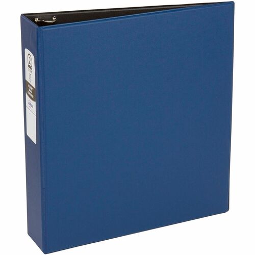Economy Binder, Round Ring, 2" Capacity, 8-1/2" x 11", Blue