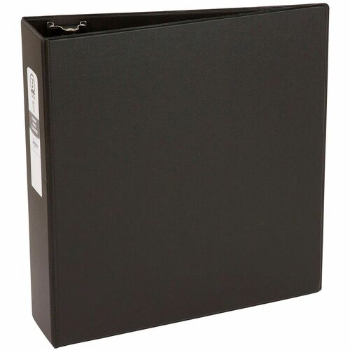 Economy Binder, Round Ring, 3" Capacity, 8-1/2" x 11", Black