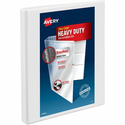 Slant Ring View Binder, 1/2" Capacity, Standard, 11" x 8-1/2", White
