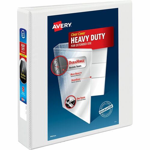 Slant Ring View Binder, 1-1/2" Capacity, 11" x 8-1/2", White