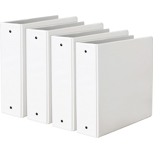 Economy View Binders, Round Ring, 3" Cap, 11" x 8-1/2", WE 4/BD