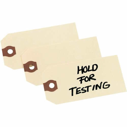 Shipping Tags, Unstrung, 4-3/4"x2-3/8", Manila 1000/BX