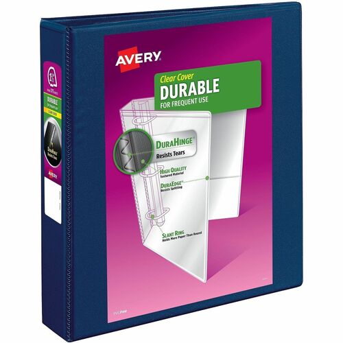 View Binder, Slant Ring, Durahinge, 1-1/2" Cap., Blue